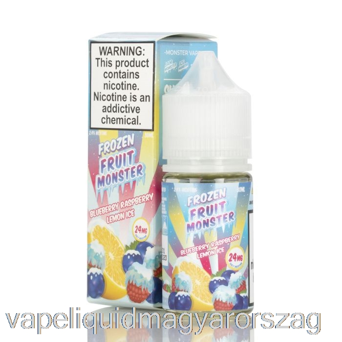 Jég áfonya Málna Citrom - Fagyasztott Gyümölcs Szörny Só - 30 Ml 24 Mg Vape E Cigi